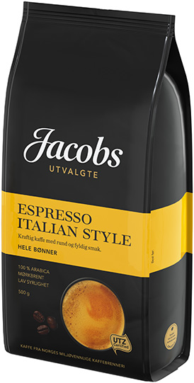 274x541Jacobs Utvalgte Espresso Italian Style hele bønner 6x500g_1L