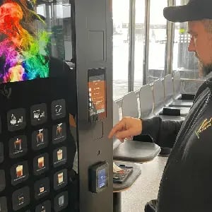 Gulvstående kaffemaskiner