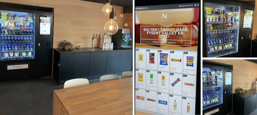 Vendingmaskiner for HoReCa