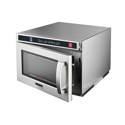ScanHeat blank badge angled door open